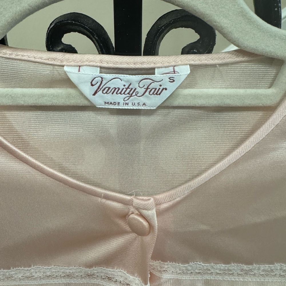 Vanity Fair Blush Pink Robe - Picture 3 of 5